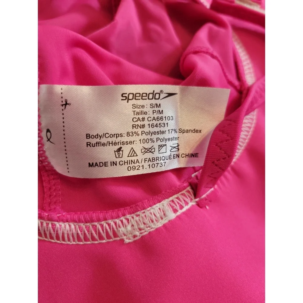 Speedo UV Bucket Hat S/M Bright Pink Beach Kid Sized 6 to 12 Months Beach